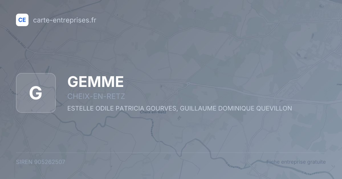 QR CODE — 905262507 — fiche entreprise