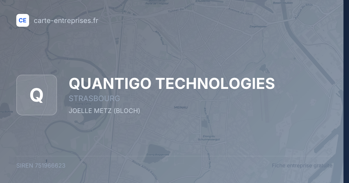 QUANTIGO TECHNOLOGIES — 751966623 — fiche entreprise