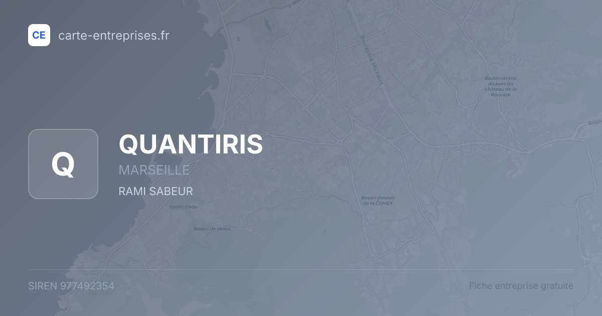 QUANTIRIS — 977492354 — fiche entreprise