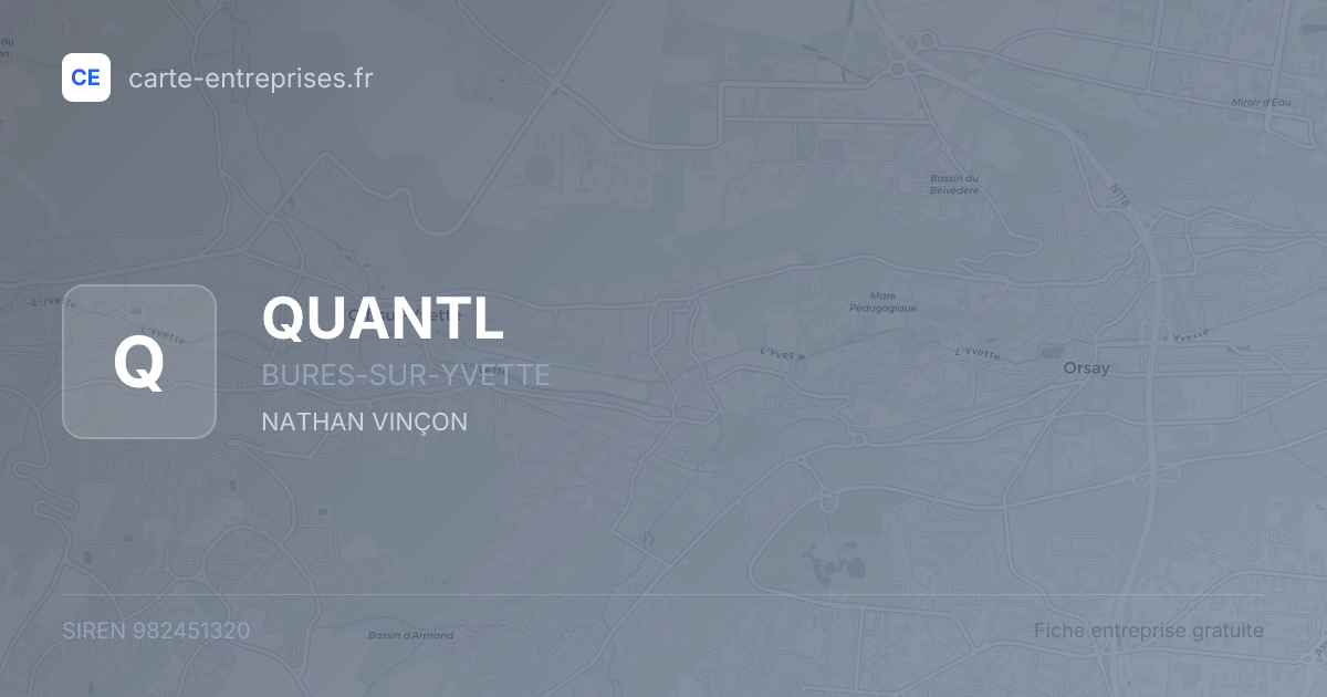 QUANTL — 982451320 — fiche entreprise