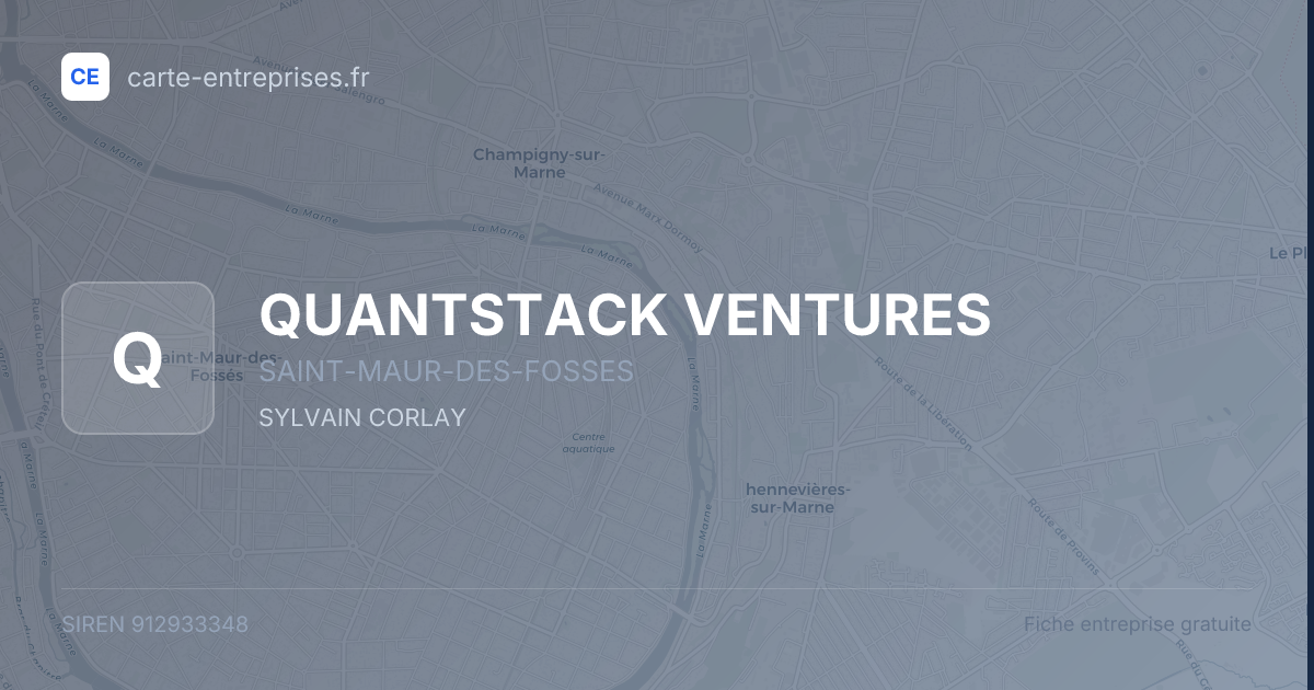 QUANTSTACK VENTURES — 912933348 — fiche entreprise