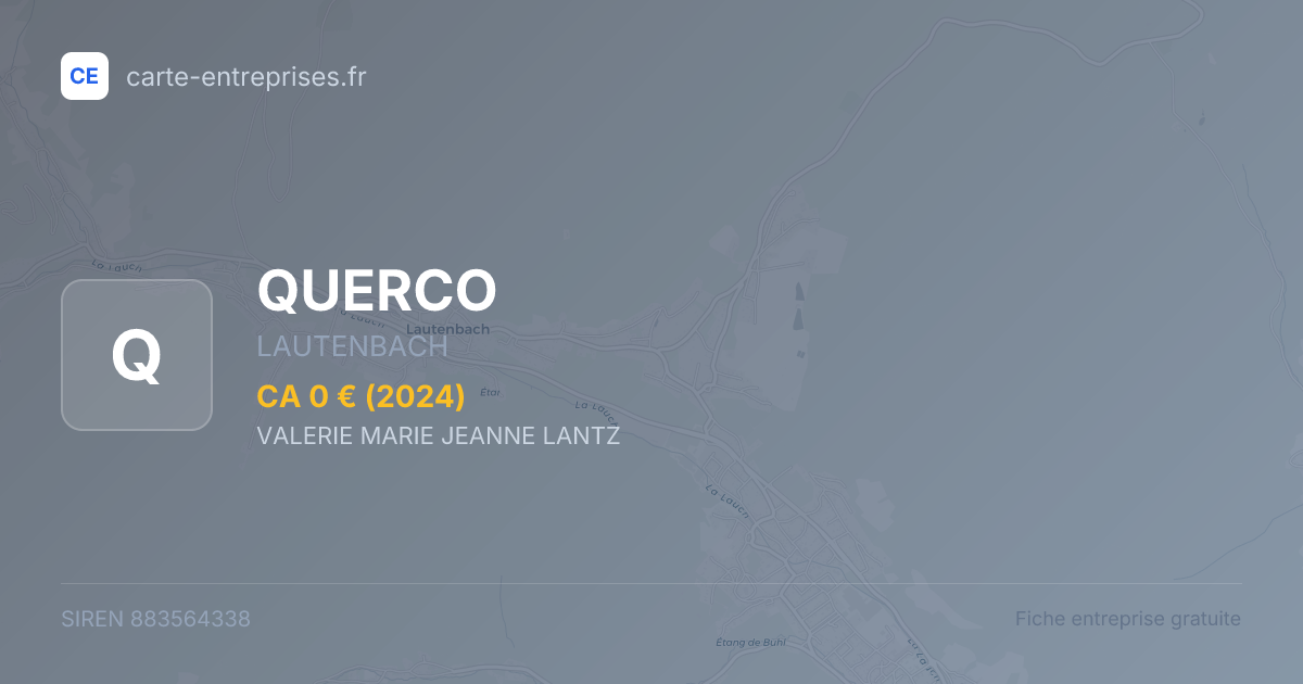 QUERCO — 883564338 — fiche entreprise