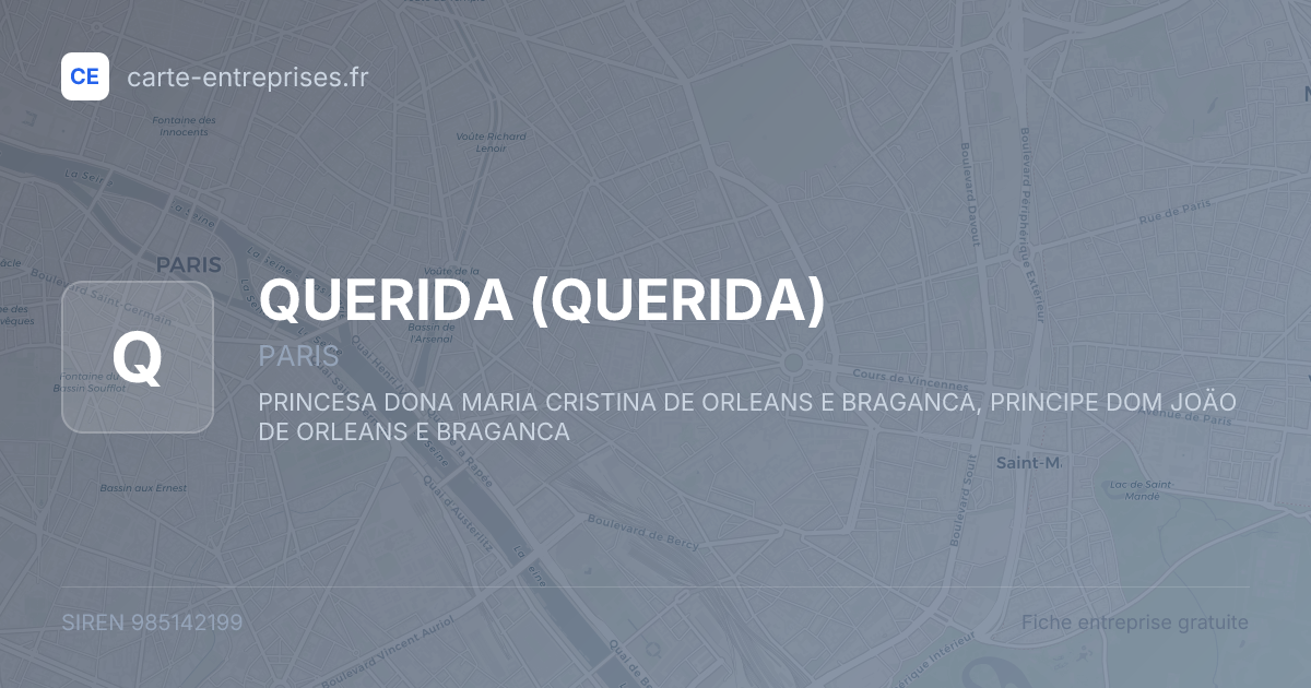 QUERIDA — 985142199 — fiche entreprise