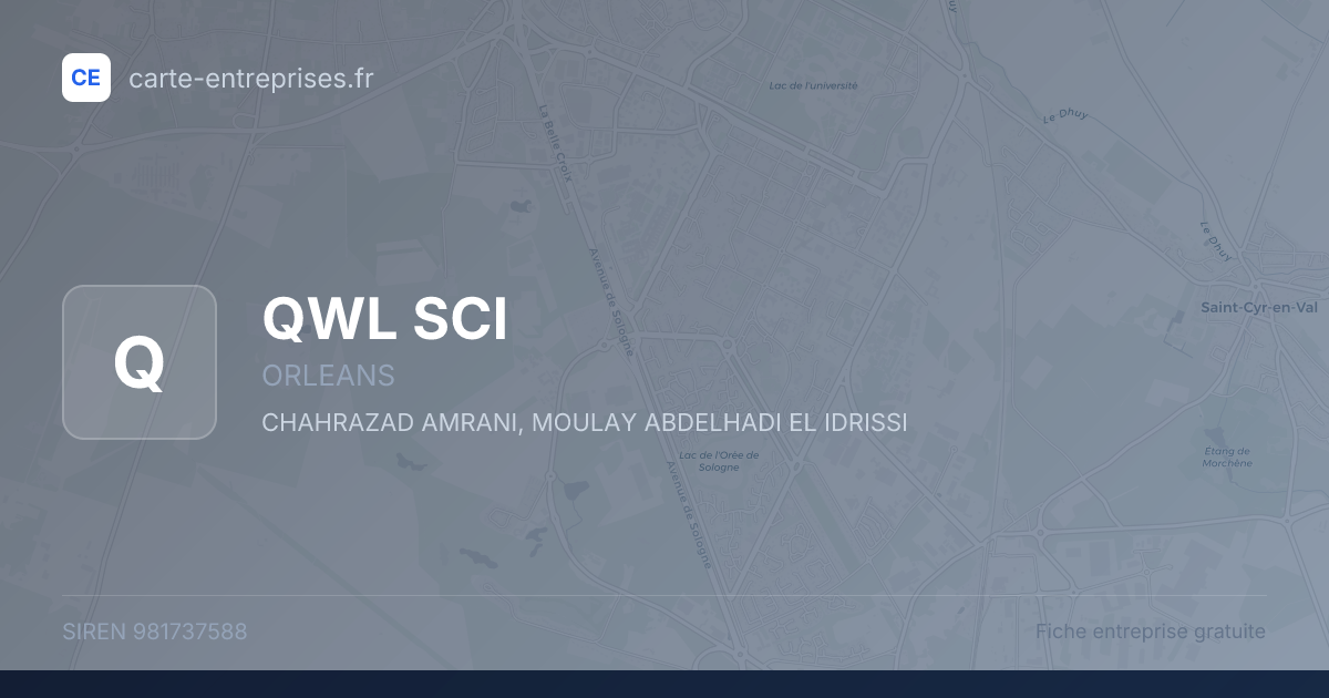 QWL SCI — 981737588 — fiche entreprise