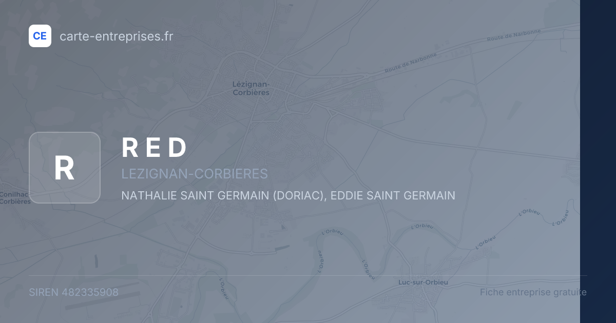 R E D — 482335908 — fiche entreprise