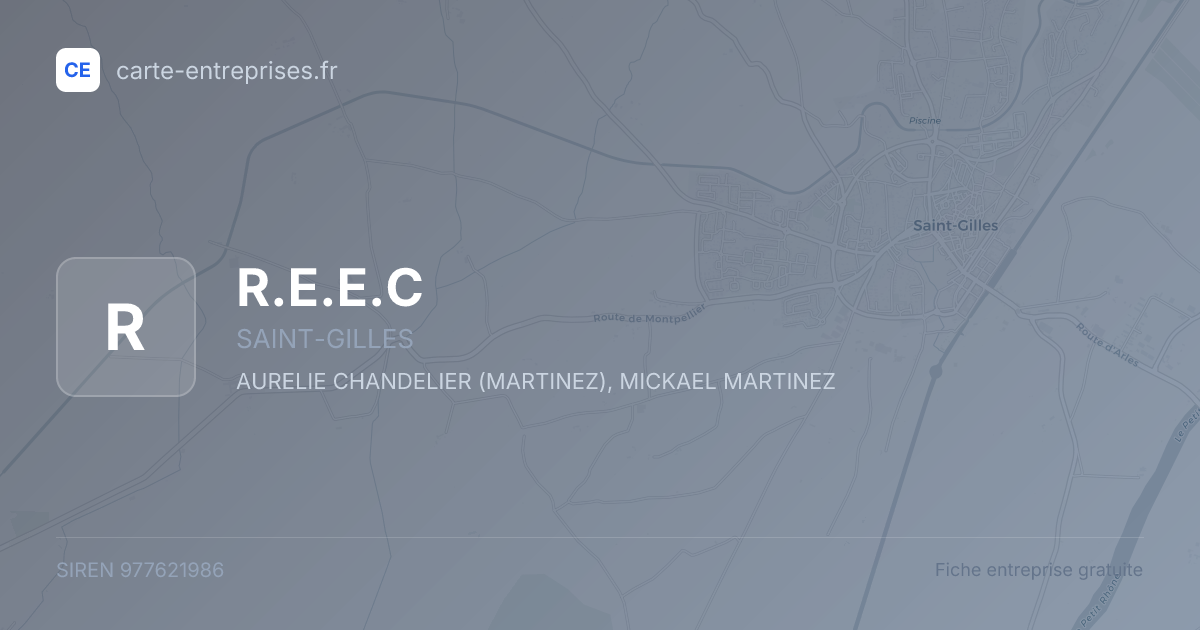 R.E.E.C — 977621986 — fiche entreprise