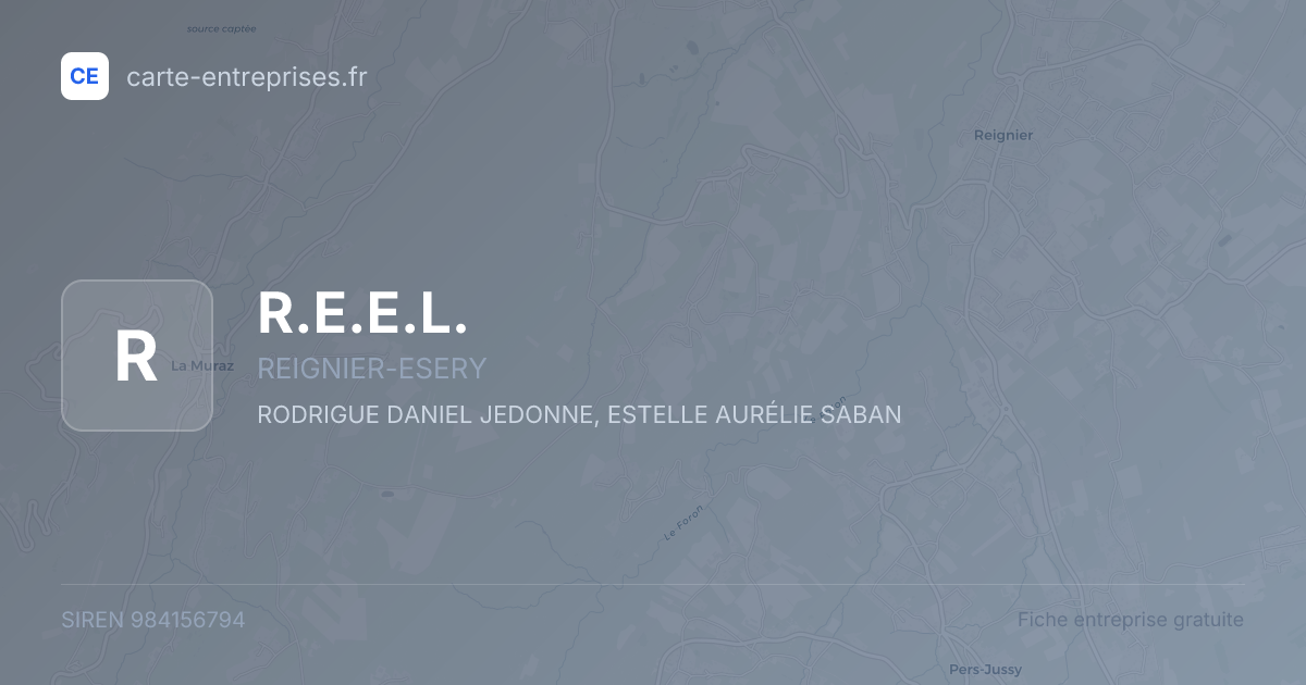 R.E.E.L. — 984156794 — fiche entreprise