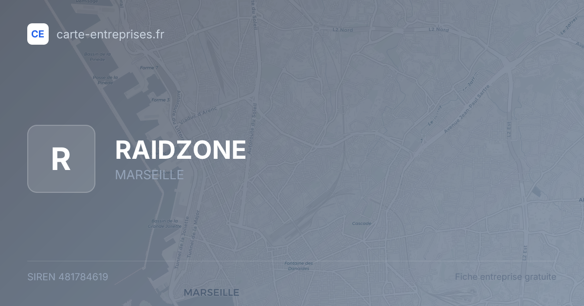 RAIDZONE — 481784619 — fiche entreprise