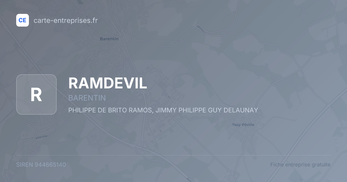 RAMDEVIL — 944665140 — fiche entreprise