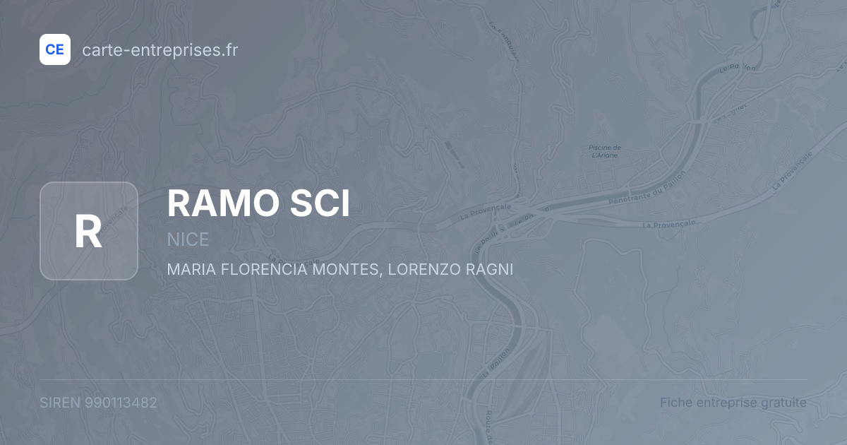 RAMO SCI — 990113482 — fiche entreprise