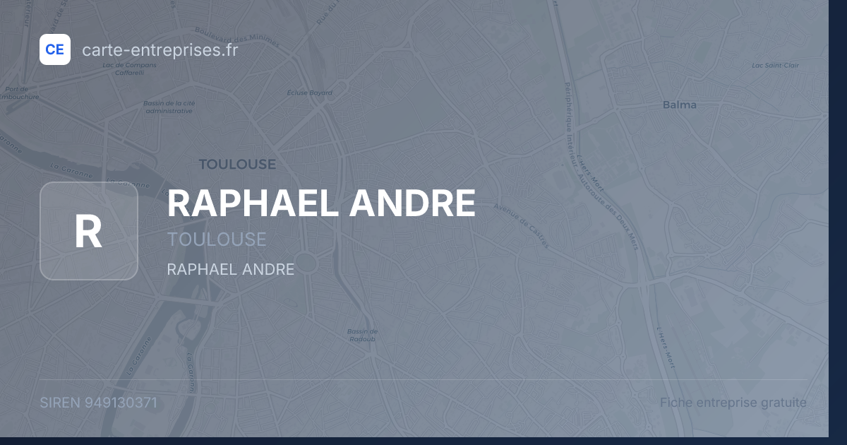 RAPHAEL ANDRE — 949130371 — fiche entreprise