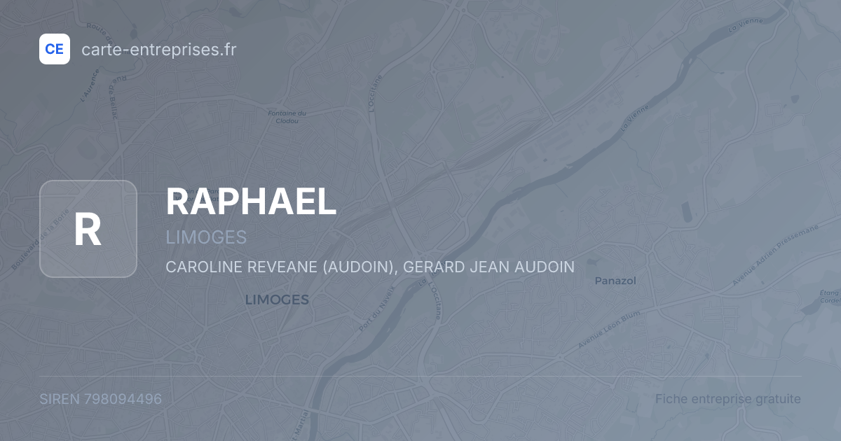 RAPHAEL — 798094496 — fiche entreprise