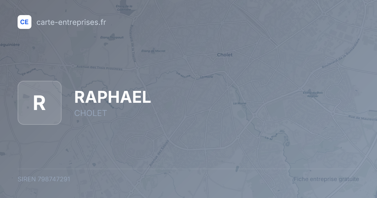 RAPHAEL — 798747291 — fiche entreprise