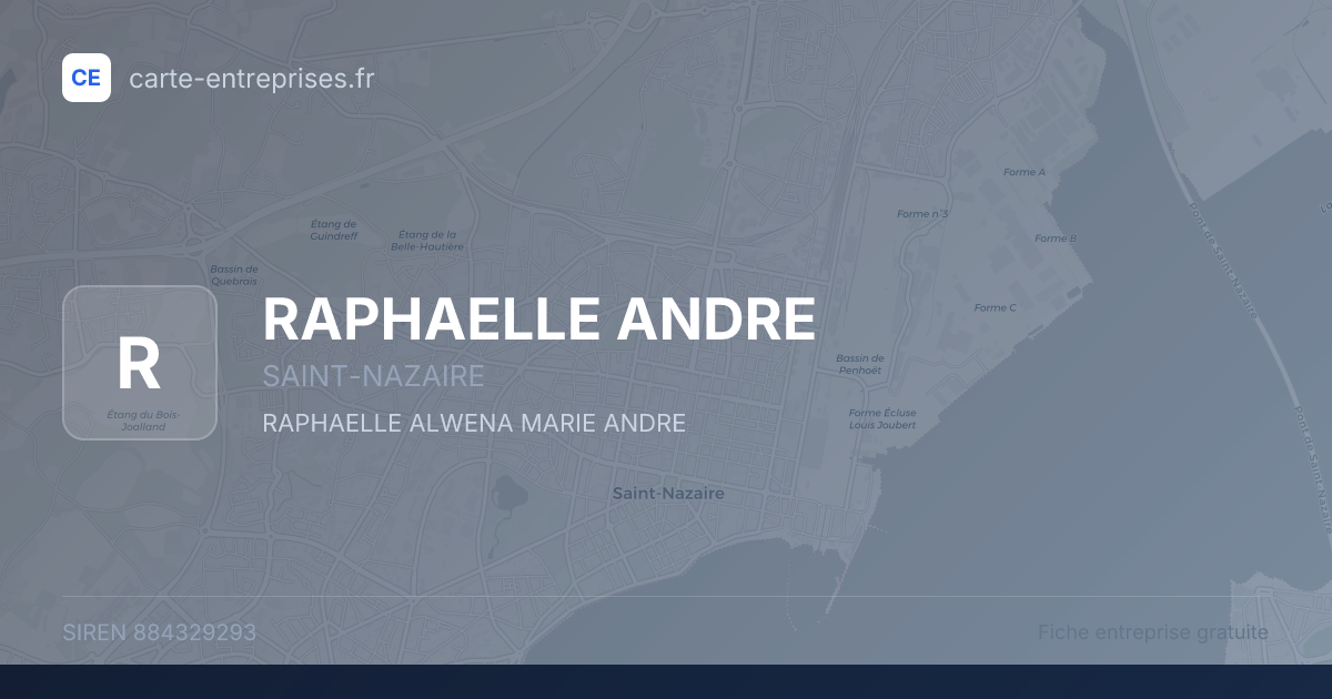 RAPHAELLE ANDRE — 884329293 — fiche entreprise