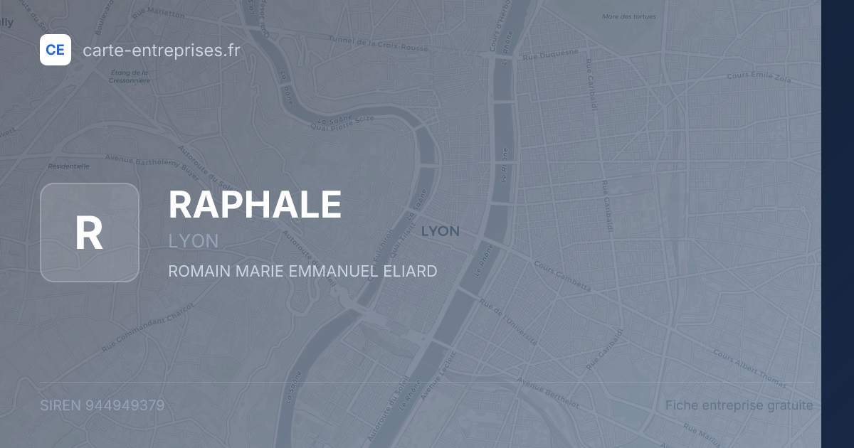 RAPHALE — 944949379 — fiche entreprise