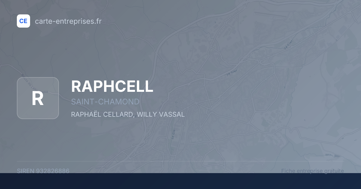 RAPHCELL — 932826886 — fiche entreprise