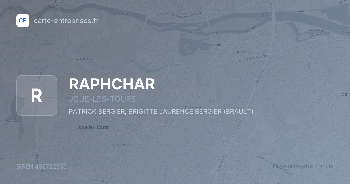 RAPHCHAR — 492722855 — fiche entreprise