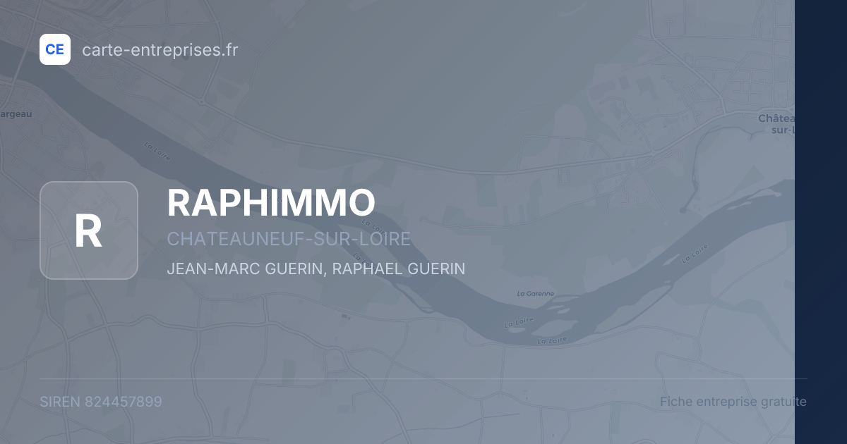 RAPHIMMO — 824457899 — fiche entreprise