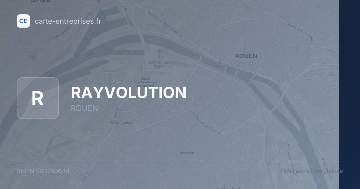 RAYVOLUTION — 993700640 — fiche entreprise