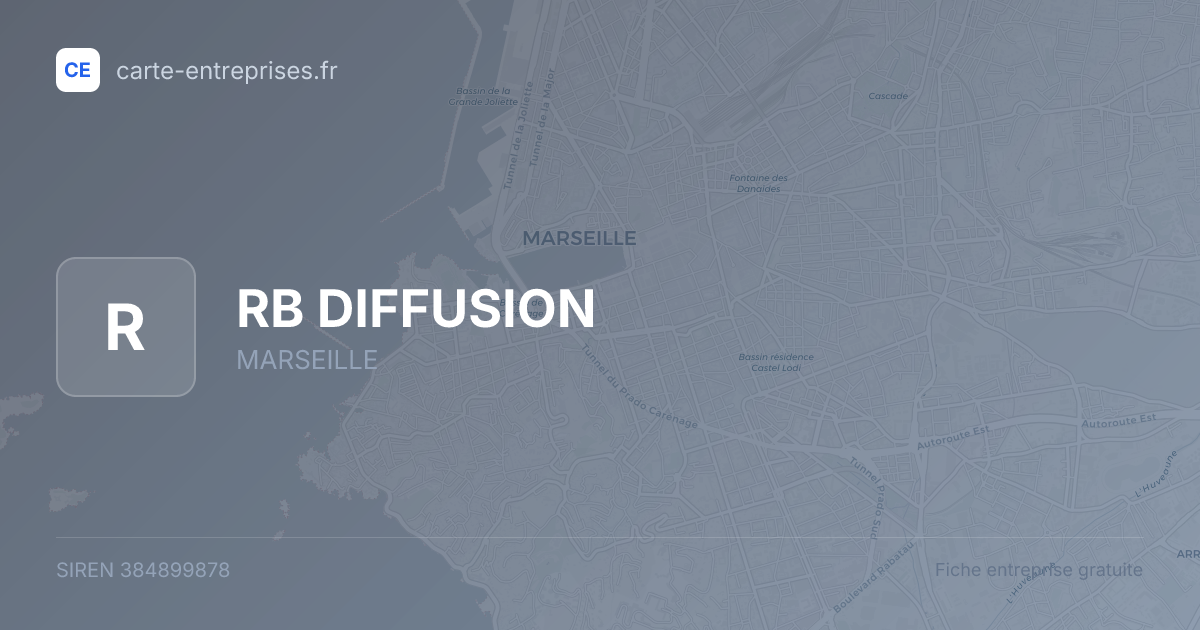 RB DIFFUSION — 384899878 — fiche entreprise