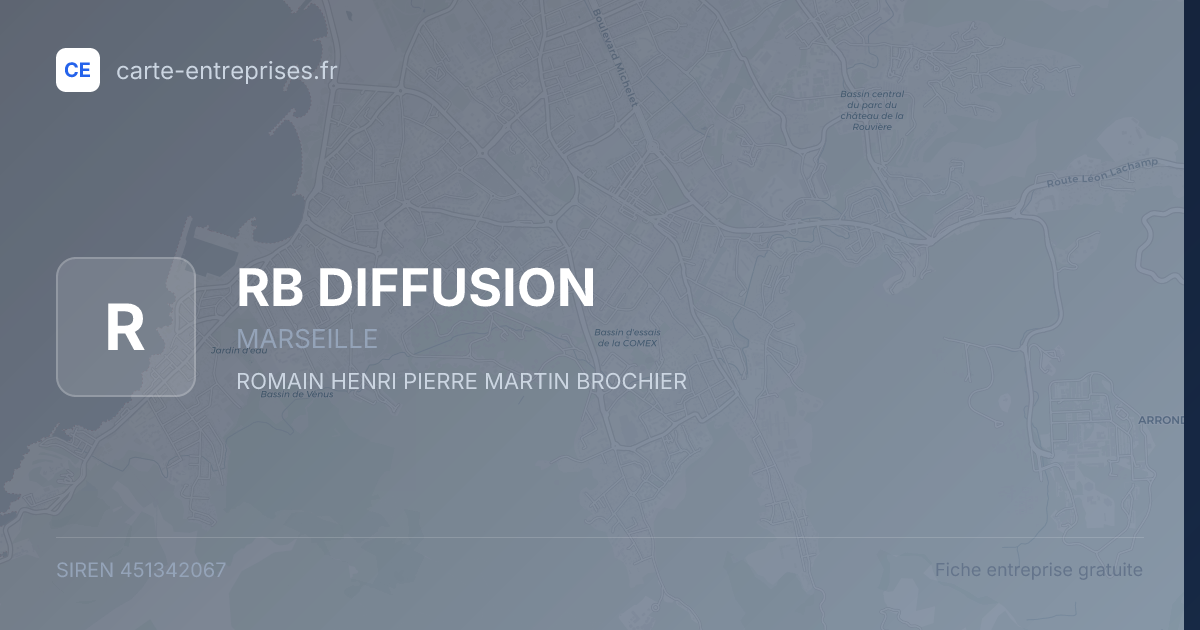 RB DIFFUSION — 451342067 — fiche entreprise