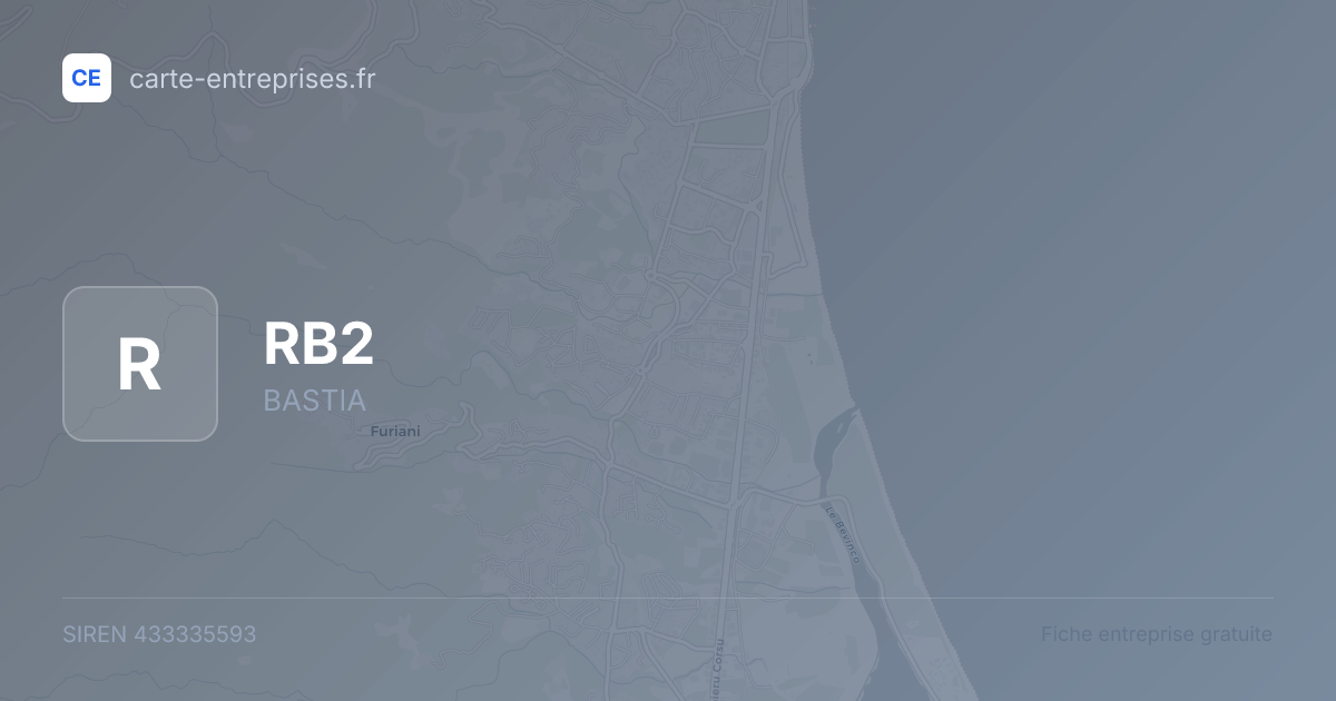 RB2 — 433335593 — fiche entreprise