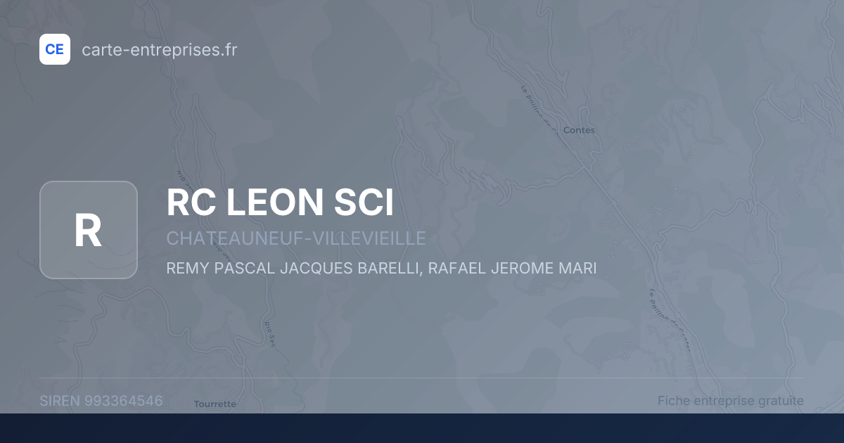 RC LEON SCI — 993364546 — fiche entreprise