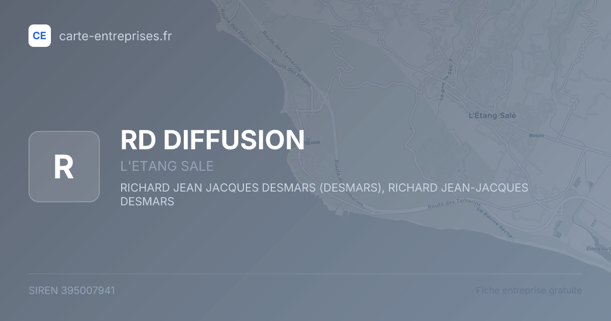 RD DIFFUSION — 395007941 — fiche entreprise