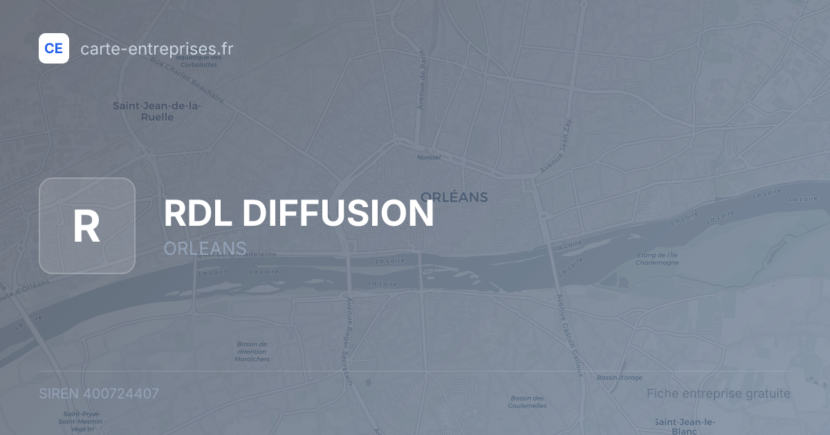 RDL DIFFUSION — 400724407 — fiche entreprise