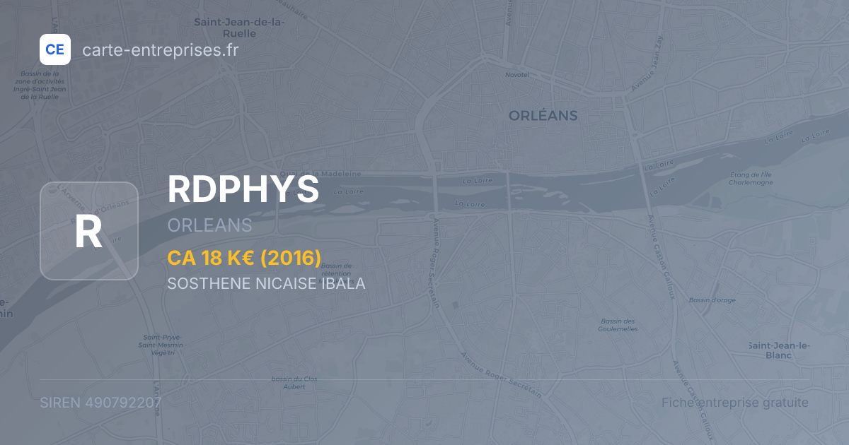 RDPHYS — 490792207 — fiche entreprise