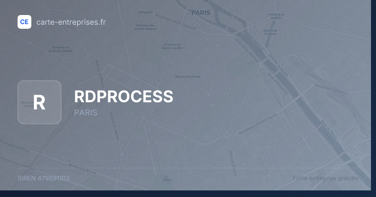 RDPROCESS — 479891103 — fiche entreprise