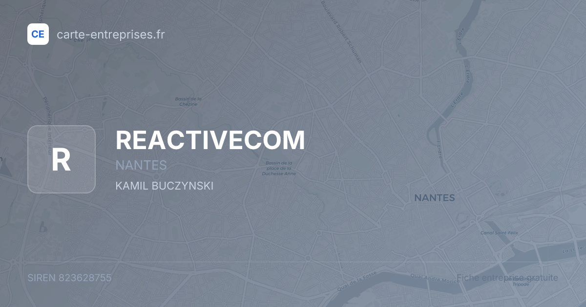 REACTIVECOM — 823628755 — fiche entreprise