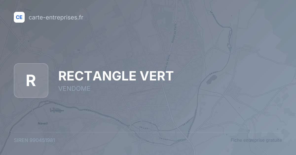 RECTANGLE VERT — 990451981 — fiche entreprise
