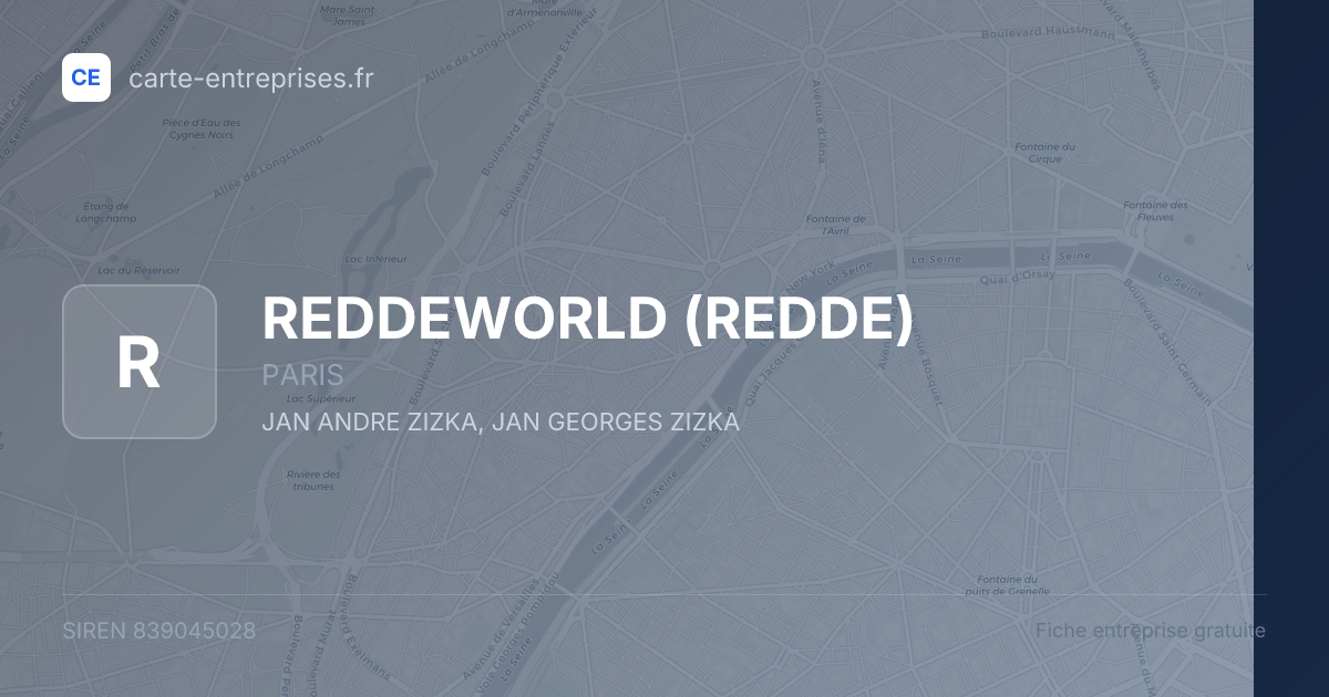 REDDEWORLD (REDDE) — 839045028 — fiche entreprise