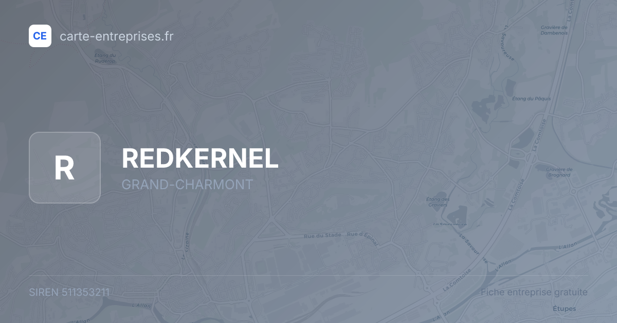 REDKERNEL — 511353211 — fiche entreprise