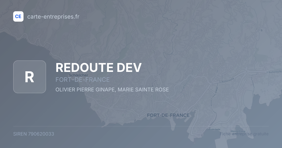 REDOUTE DEV — 790620033 — fiche entreprise
