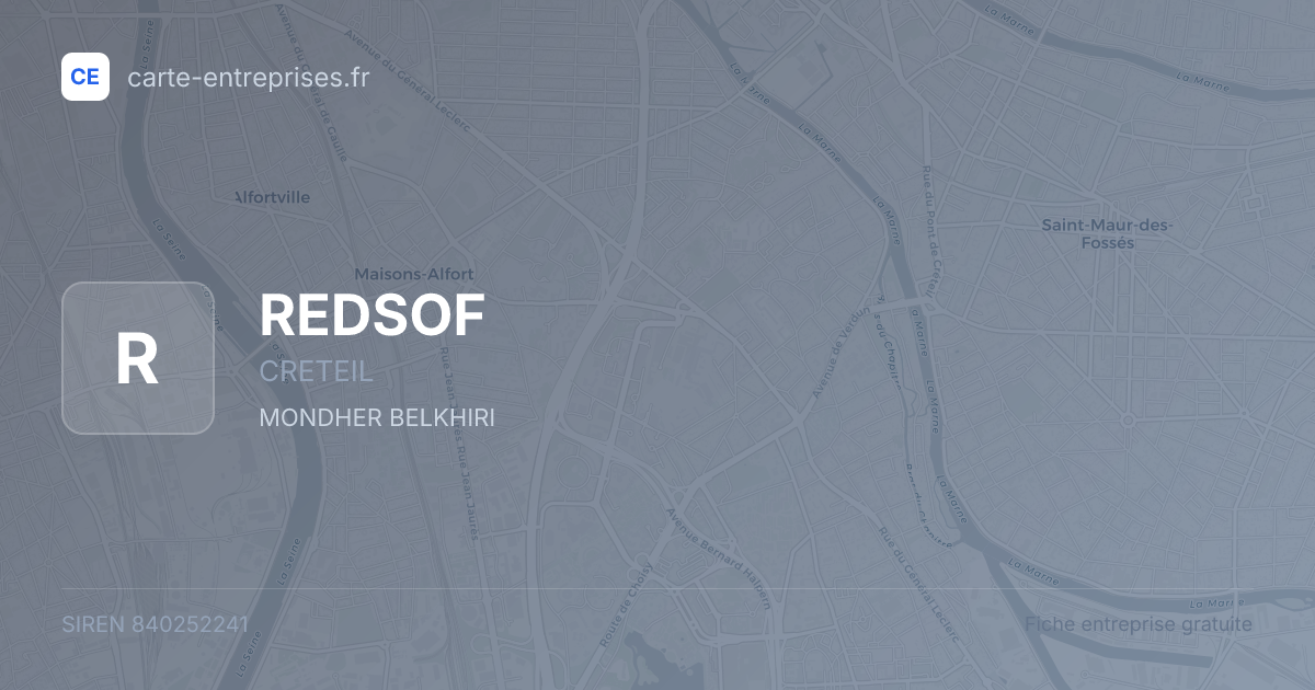 REDSOF — 840252241 — fiche entreprise