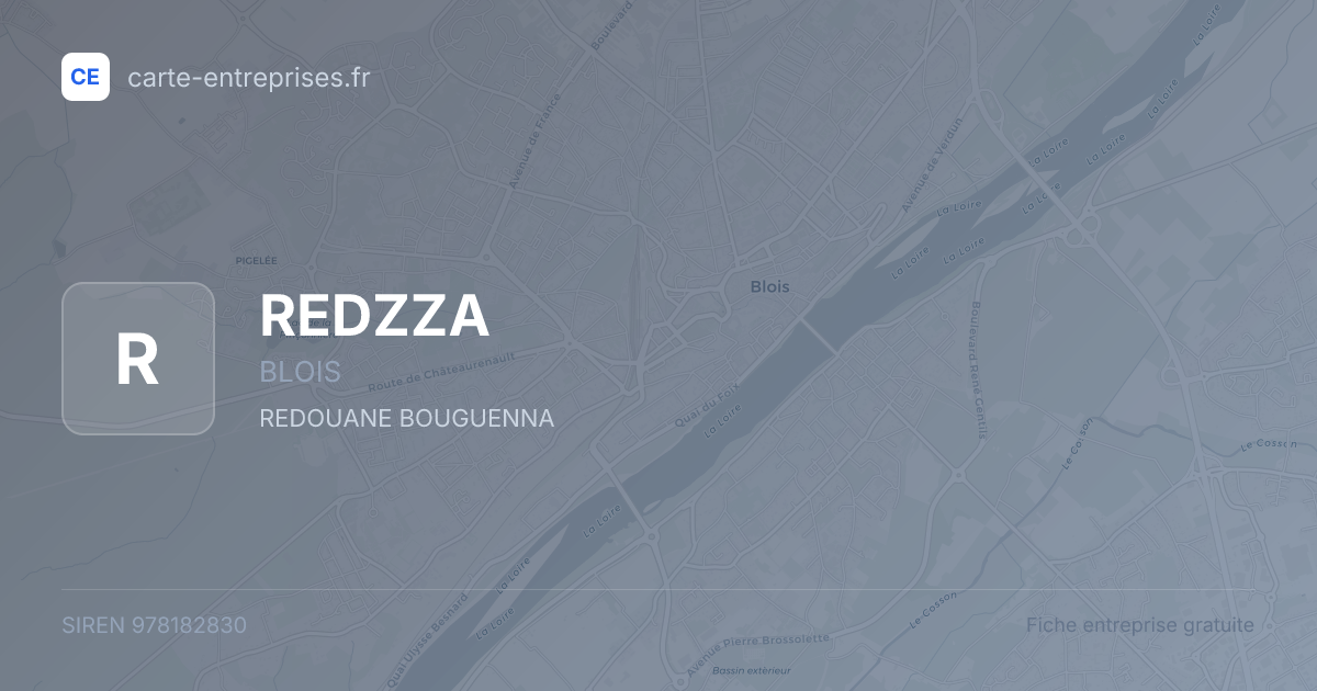 REDZZA — 978182830 — fiche entreprise