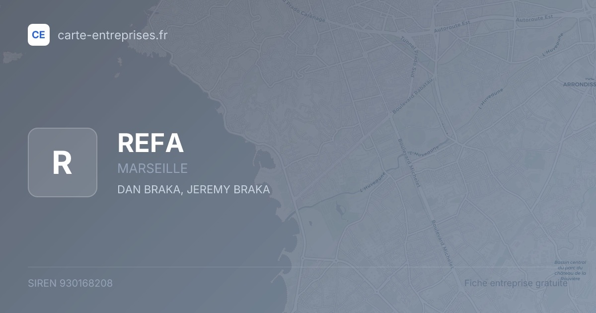 REFA — 930168208 — fiche entreprise