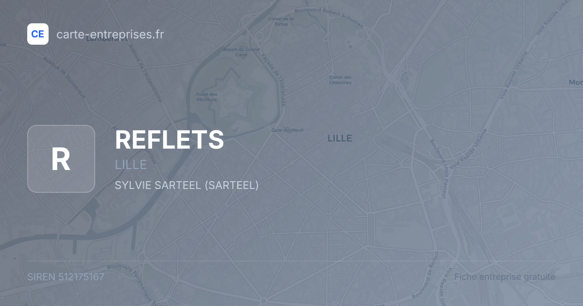 REFLETS — 512175167 — fiche entreprise
