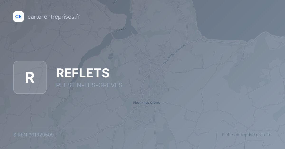 REFLETS — 991329509 — fiche entreprise