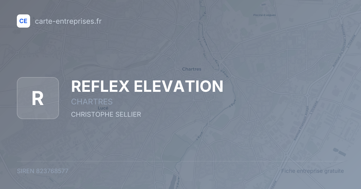 REFLEX ELEVATION — 823768577 — fiche entreprise