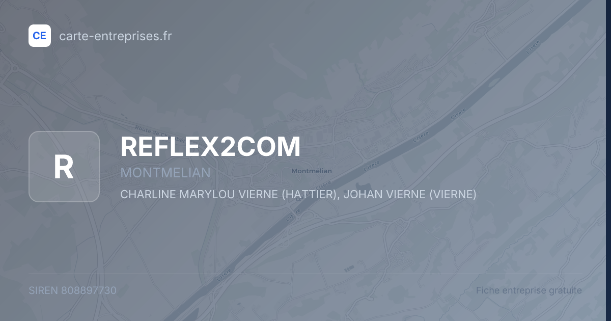 REFLEX2COM — 808897730 — fiche entreprise