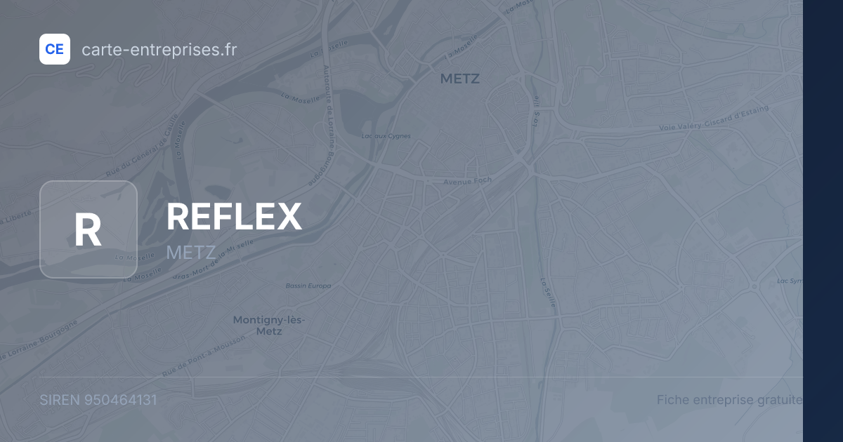 REFLEX — 950464131 — fiche entreprise
