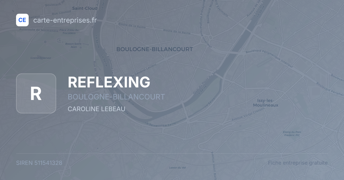 REFLEXING — 511541328 — fiche entreprise