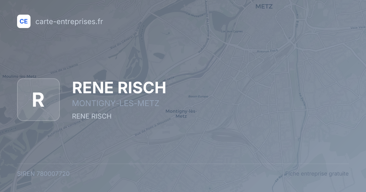 RENE RISCH — 780007720 — fiche entreprise
