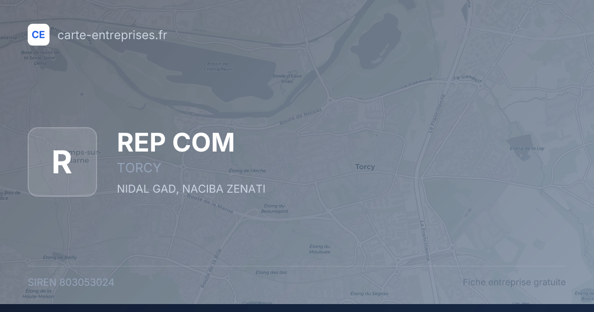 REP COM — 803053024 — fiche entreprise