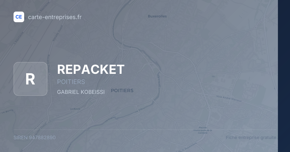 REPACKET — 947882890 — fiche entreprise