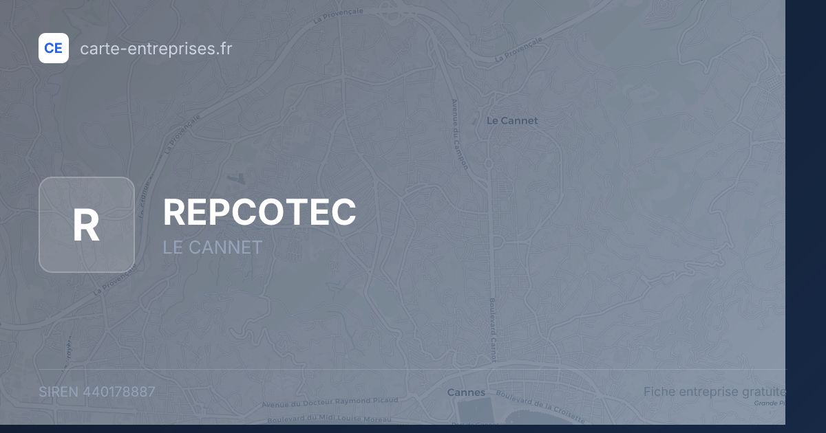 REPCOTEC — 440178887 — fiche entreprise