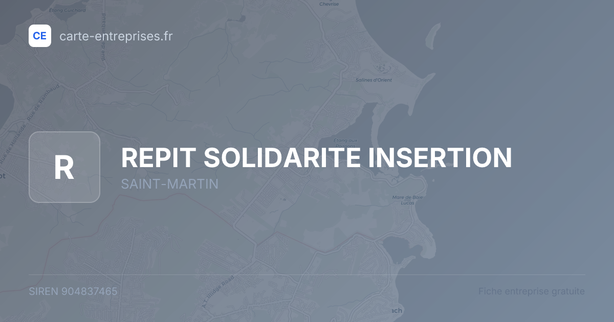 REPIT SOLIDARITE INSERTION — 904837465 — fiche entreprise